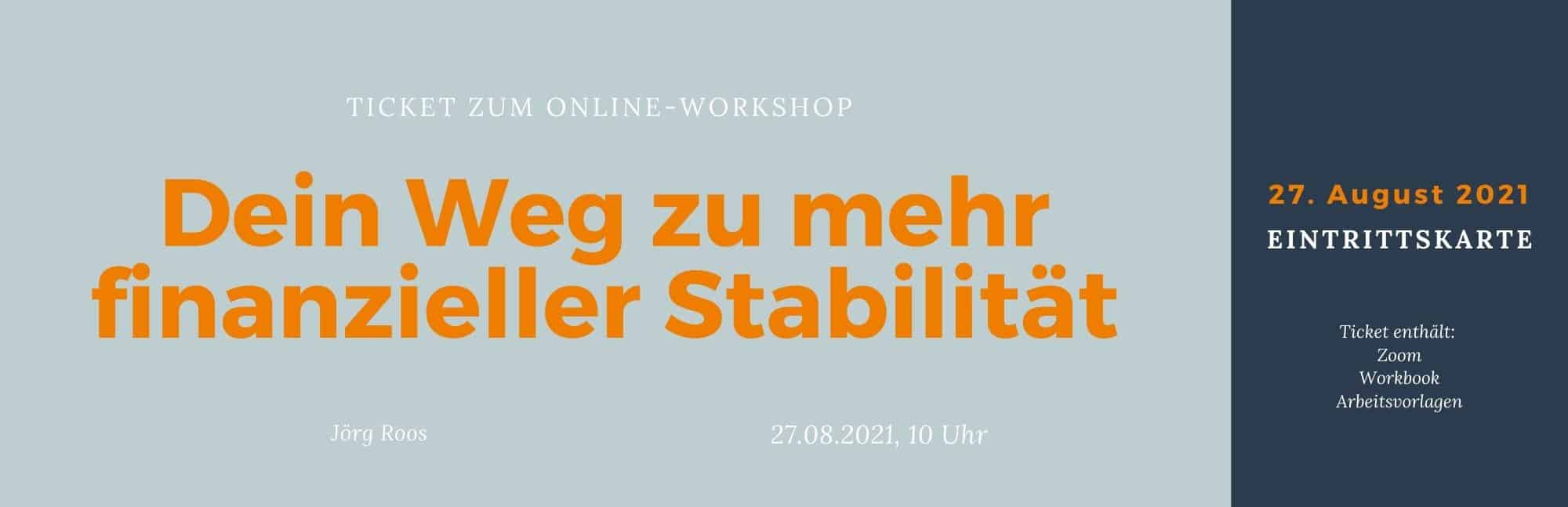 Blau und Grau Party Ticket